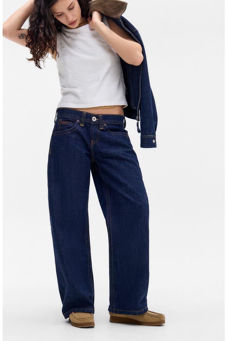 Kayla Aruba Wide Leg Jeans, Alternate, color, RINSE