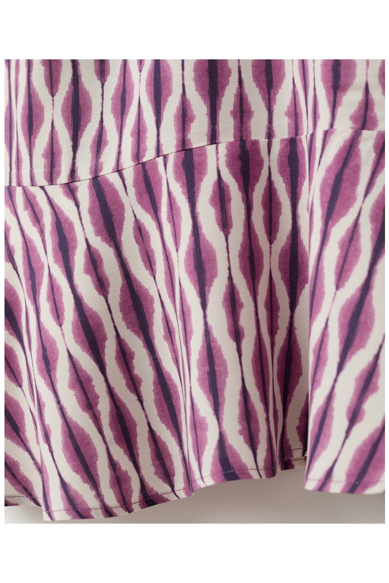 Printed Halter Minidress, Alternate, color, LILAC