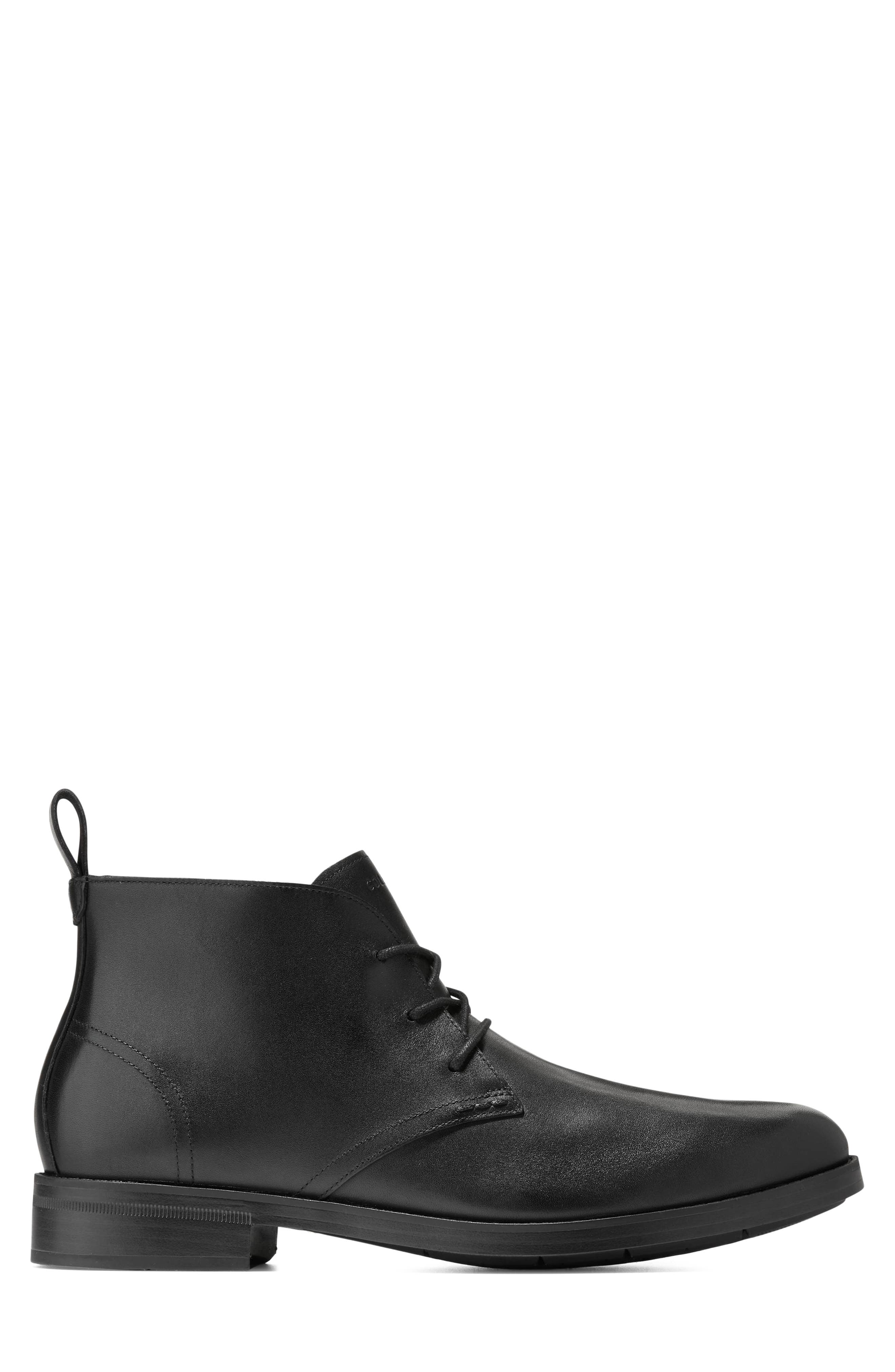 Newmark Grand Flexcraft Waterproof Chukka Boot, Alternate, color, BLACK / BLACK WP