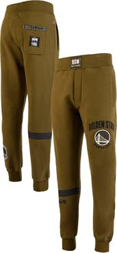 Two Hype Men's NBA x Two Hype  Olive Golden State Warriors Culture & Hoops Collection Premium Jogger Pants