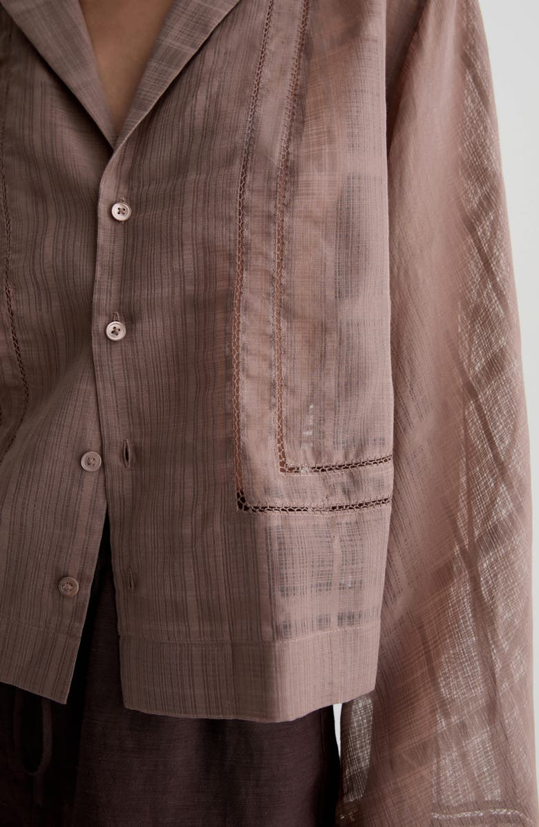AG Ellah Woven Shirt, Alternate, color, Cork