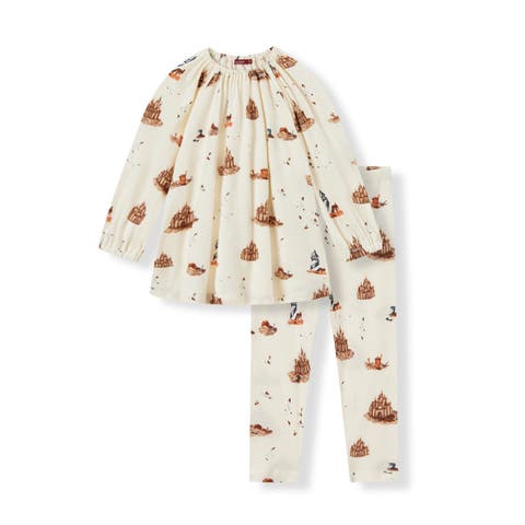 Organic Cotton Dress and Legging Set (Baby)