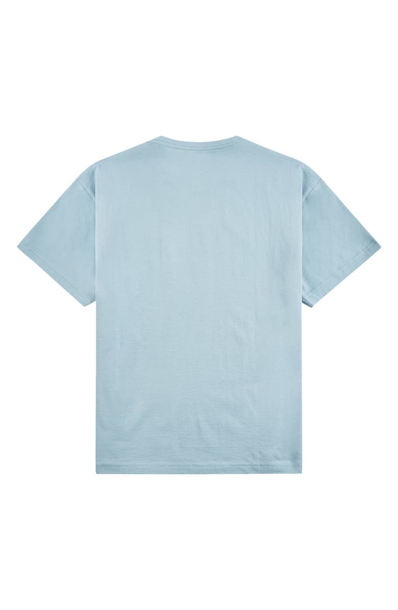 PAPER PLANES Let Me Be Great Graphic T-Shirt, Alternate, color, Light Blue