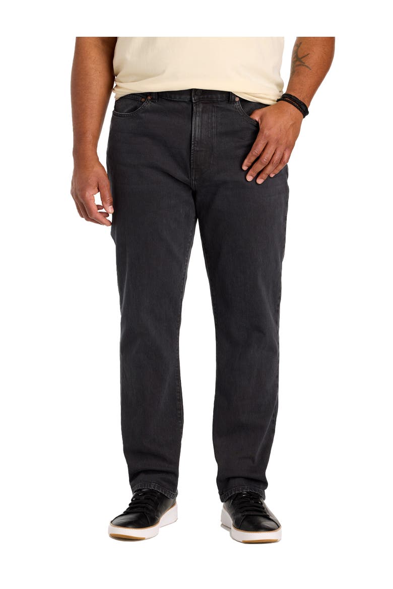 Big & Tall Athletic-Fit Jeans V2, Main, color, DUSK BLACK