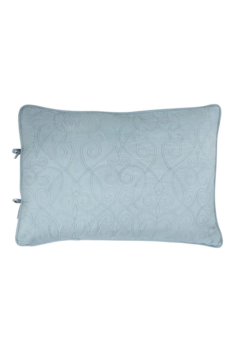 Felicity Pastel Grey Quilt Set, Alternate, color, BREEZE BLUE