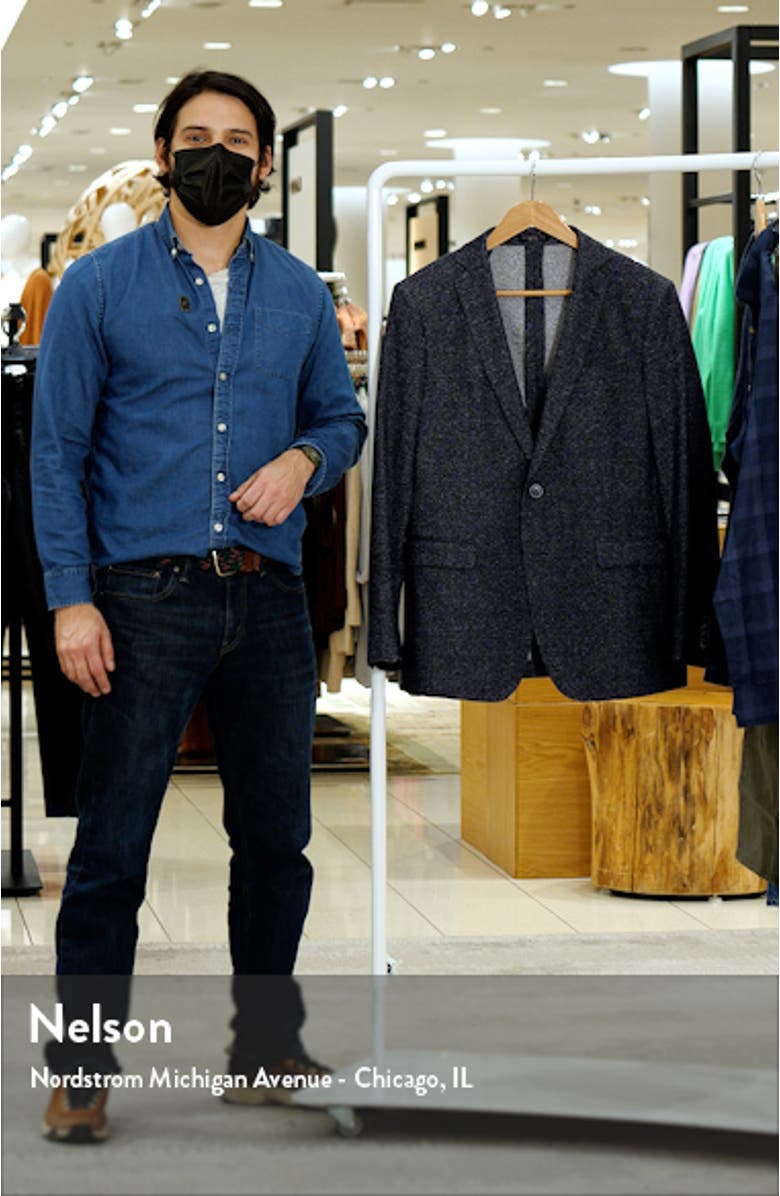 Varick Wool Blend Sport Coat, sales video thumbnail