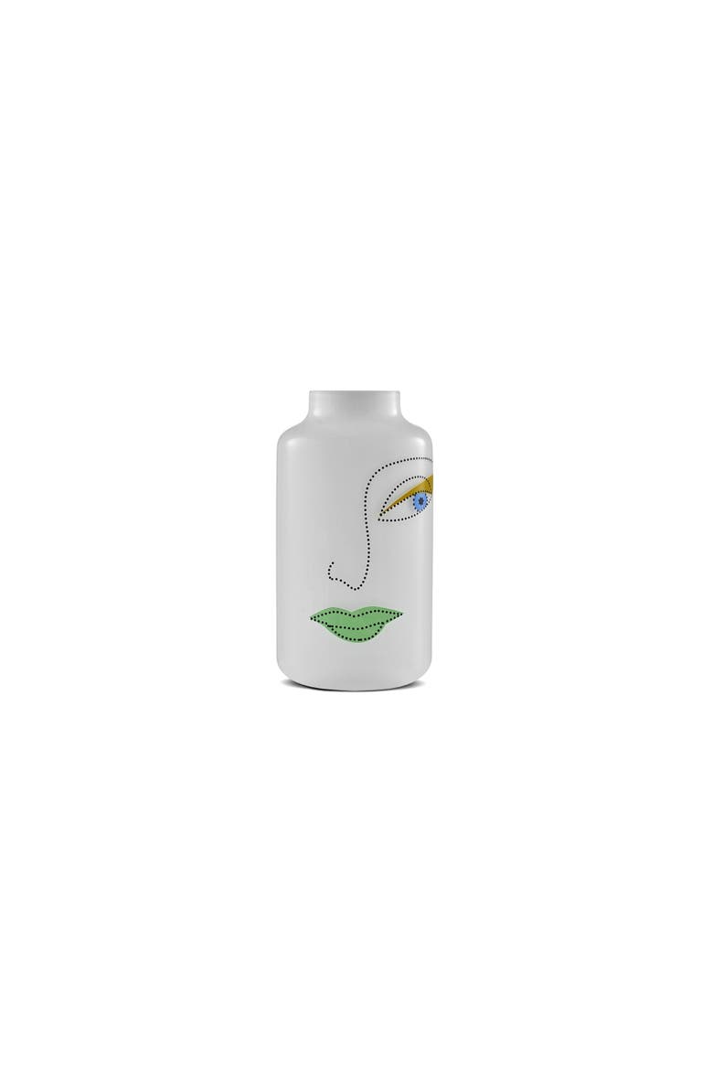 Rock and Pop Small Mini Magnolia Vase S, Main, color, Opal white