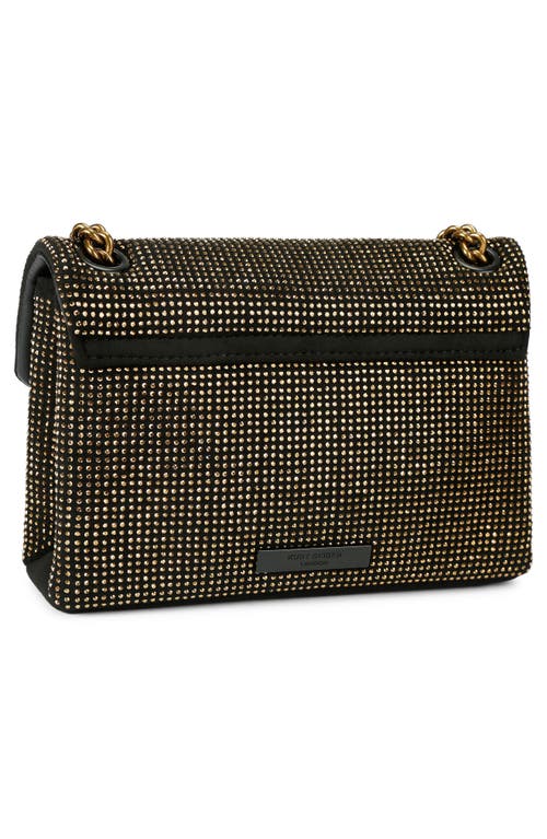 Kurt Geiger London Mini Kensington Fabric Convertible Crossbody Bag In Neutral
