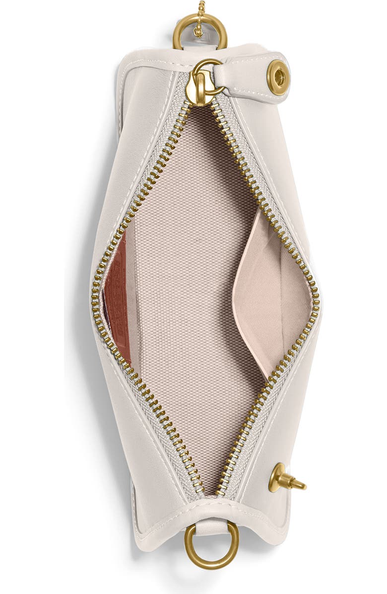 COACH Swinger Glovetanned Leather Shoulder Bag, Alternate, color, Chalk