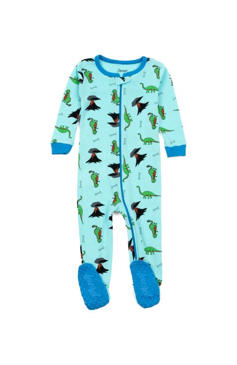 Kids Footed Printed Cotton Matching Family Pajamas, Coordinated Prints (Toddler, Little Kid 
Big Kid)
