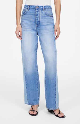 Madewell Pieced Oversize Barrel Leg Jeans