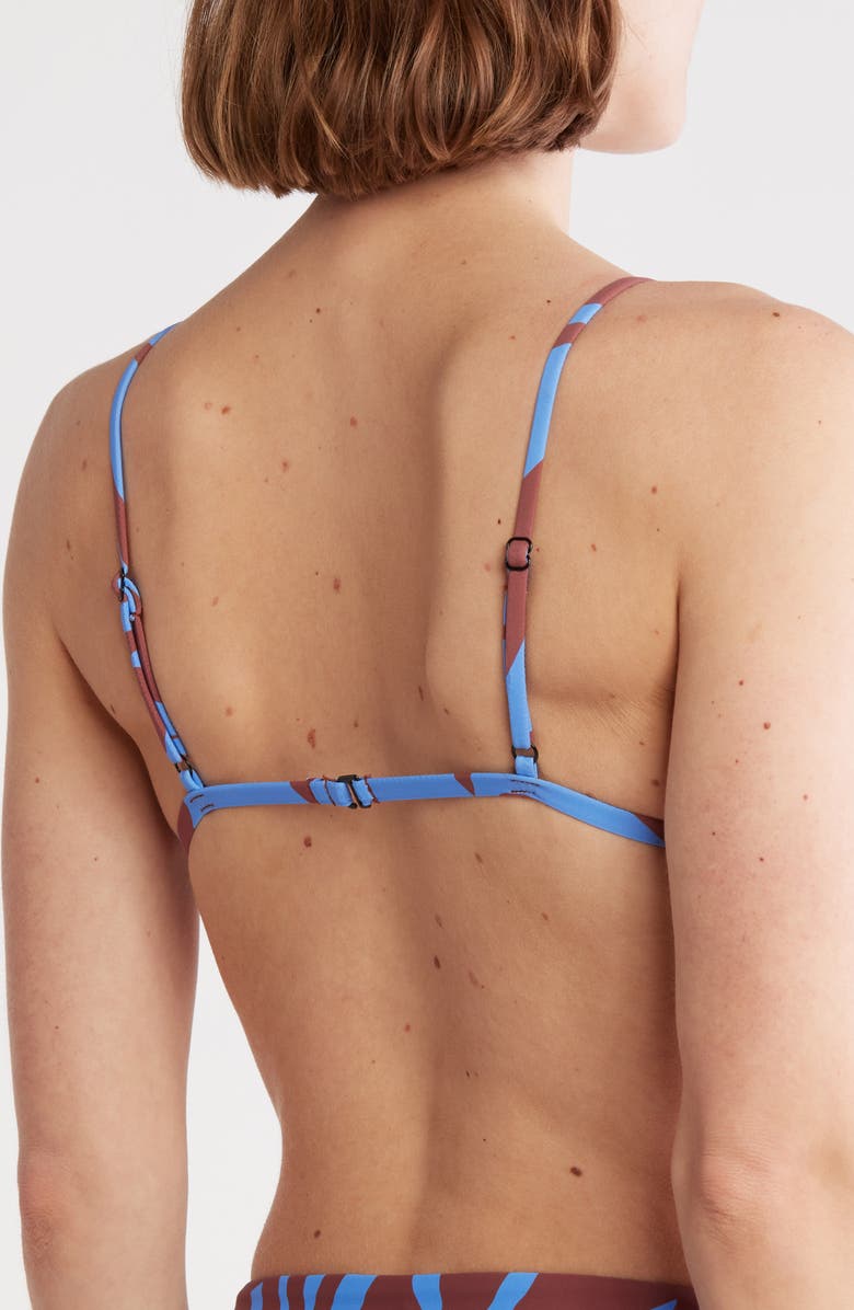 VYB Adjustable Ring Triangle Bikini Top, Alternate, color, 