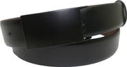 BOCONI Matte Buckle Leather Belt