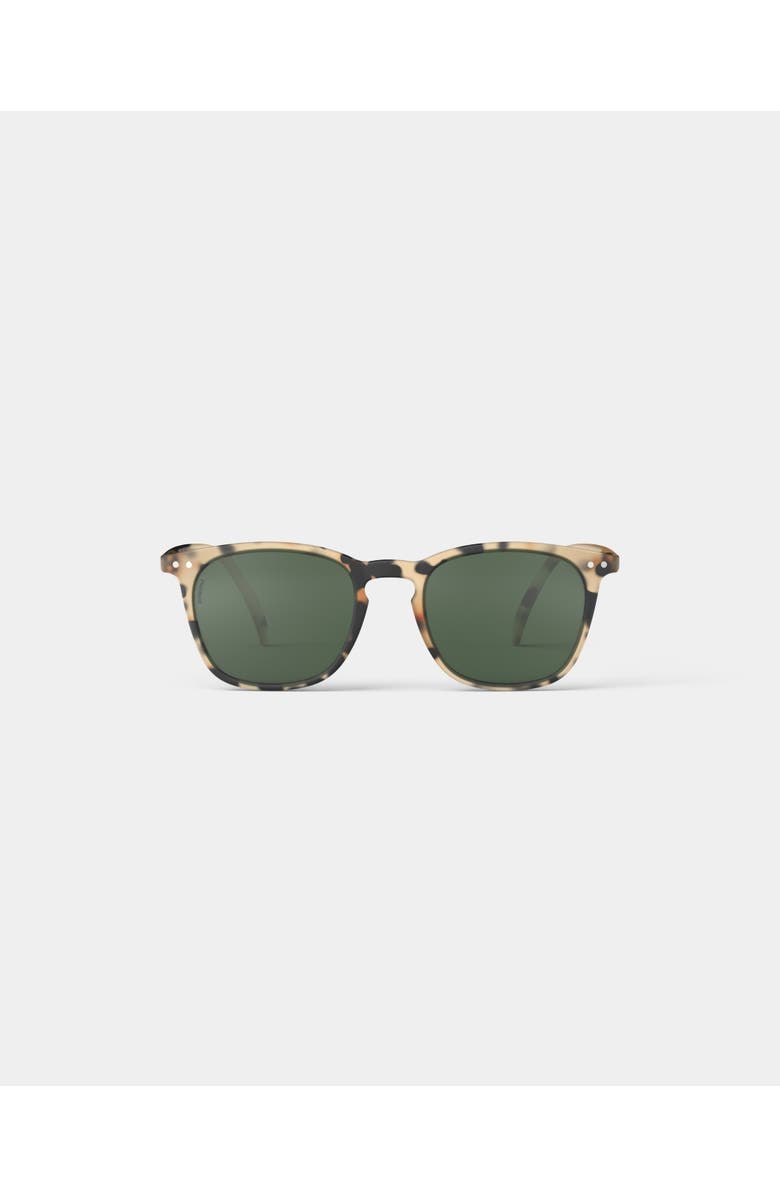 IZIPIZI #E 49mm Trapeze Sunglasses, Main, color, Light Tortoise