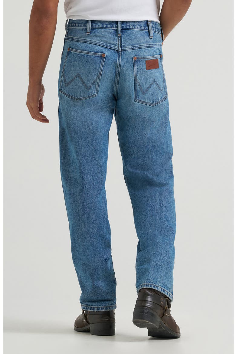 Western Straight Leg Jeans, Alternate, color, VINTAGE WORN