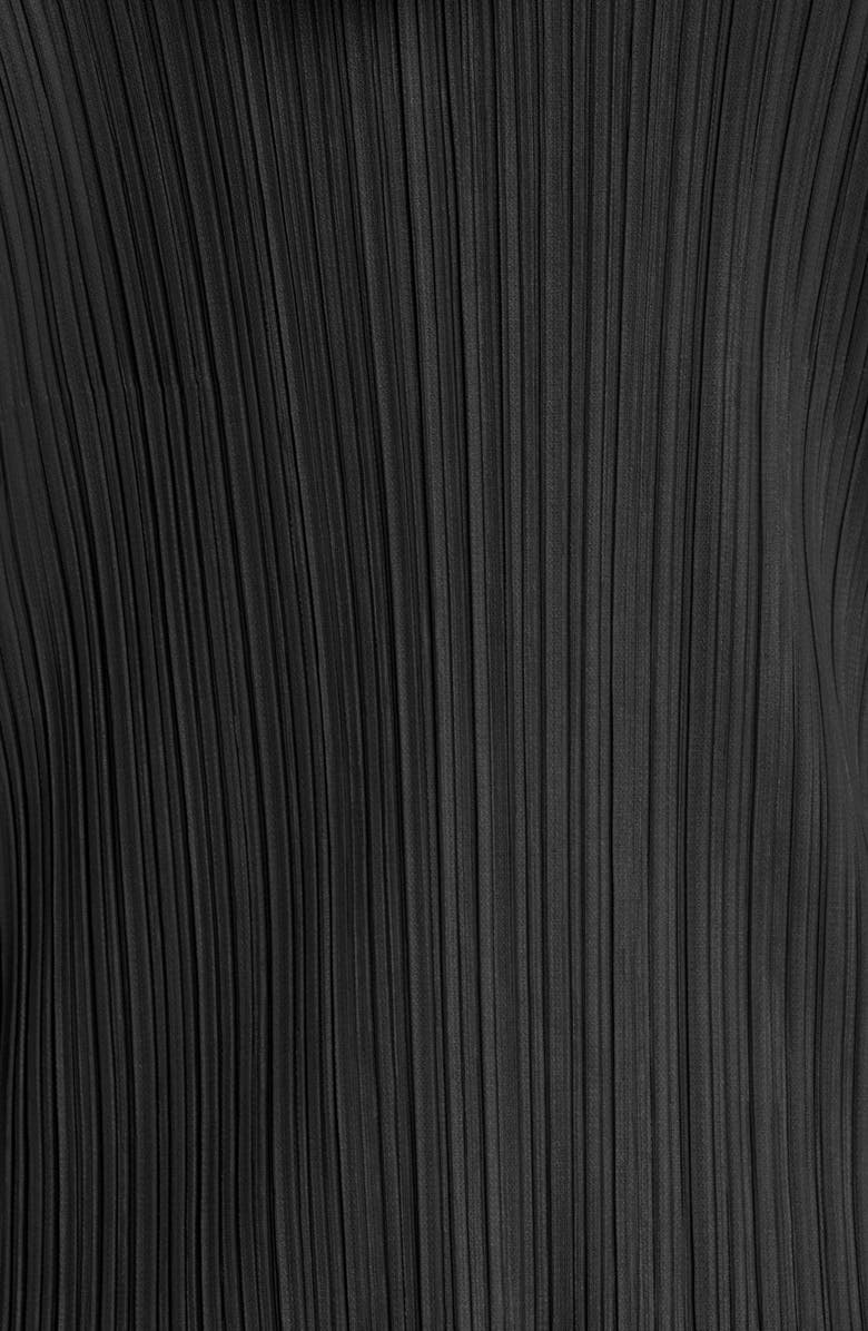 Pleats Please Issey Miyake Pleated Zip Front Jacket, Alternate, color,