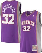 Mitchell & Ness Men's Mitchell & Ness Amar'e Stoudemire Purple Phoenix Suns Hardwood Classics Authentic Jersey