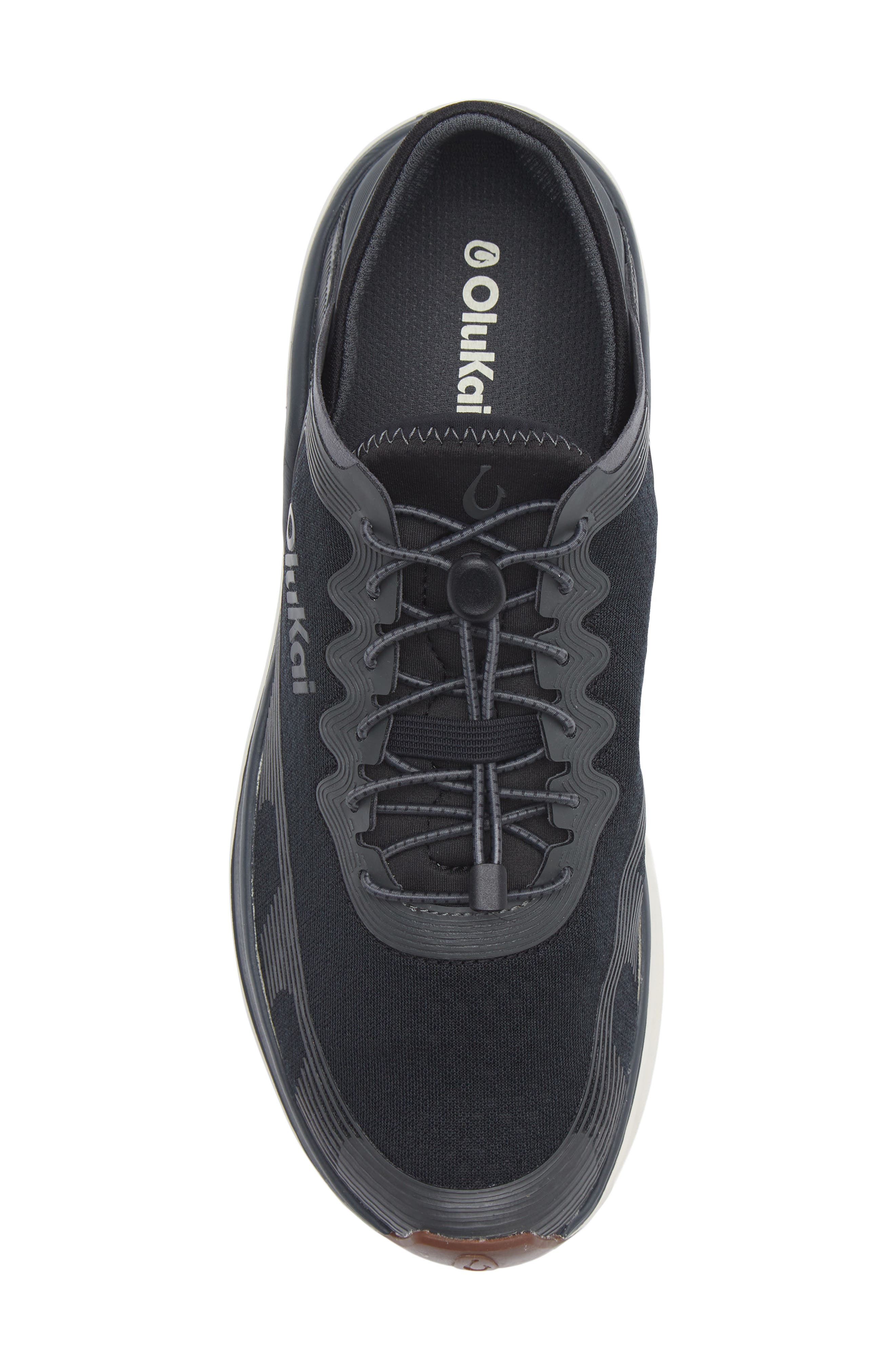 OluKai Ahi Sneaker, Alternate, color, Black/ Black