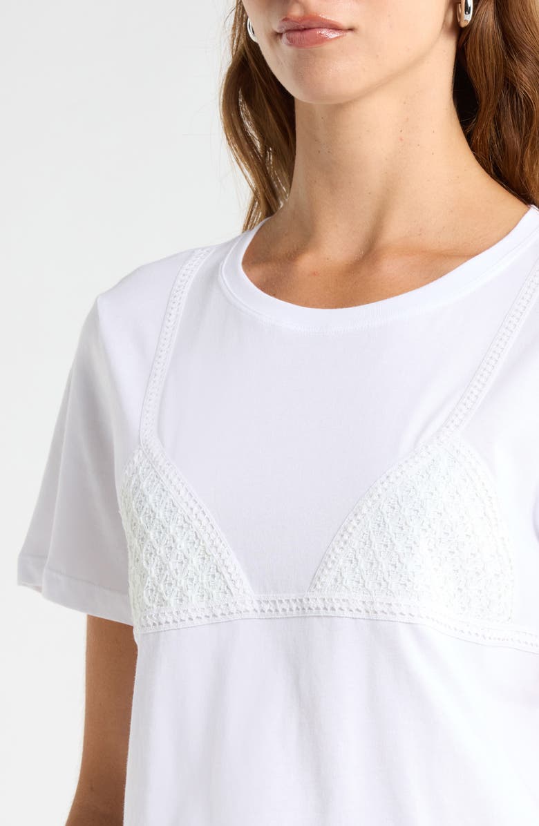 Florence by Mills Bikini Graphic Cotton T-Shirt, Alternate, color, Bright White