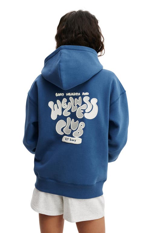 COTTON ON BODY ACTIVE PLUSH PREMIUM GRAPHIC HOODIE