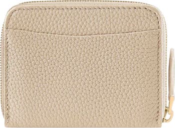 Small Leather Zipped Wallet