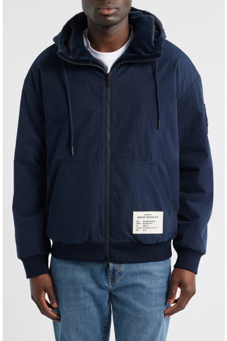 Roland Reversible Organic Cotton Jacket, Alternate, color, NAVY - 833