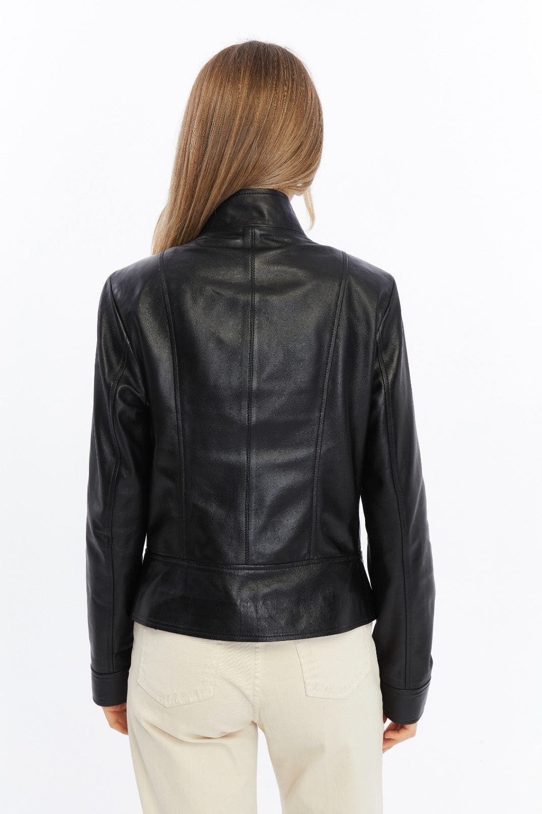Blythe Leather Jacket - image 2