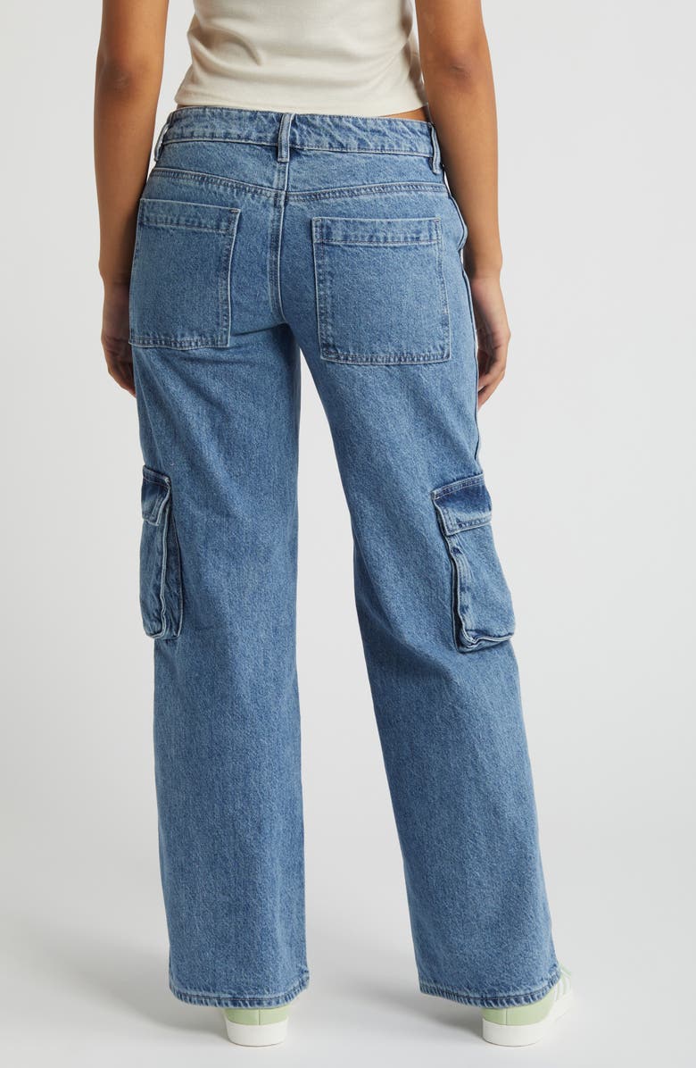 PacSun Baggy Blitz Cargo Wide Leg Jeans, Alternate, color, Blitz