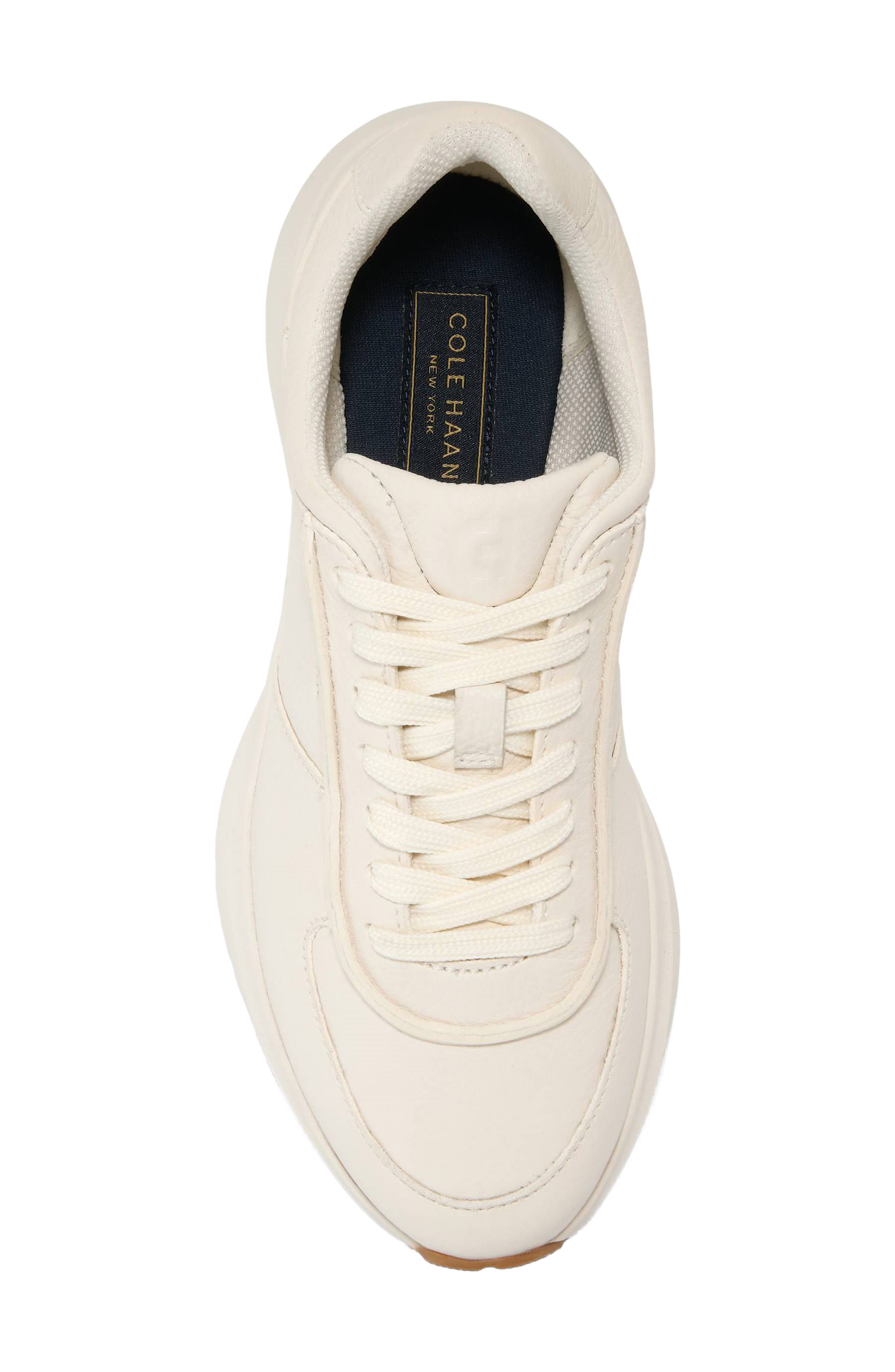 GrandPrø Runner 2.0 Leather Sneaker, Alternate, color, IVORY LEATHER