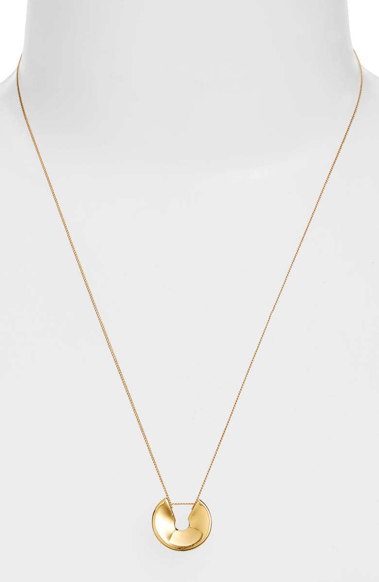 JENNY BIRD Hidden Heart Pendant Necklace, Alternate, color, High Polish Gold