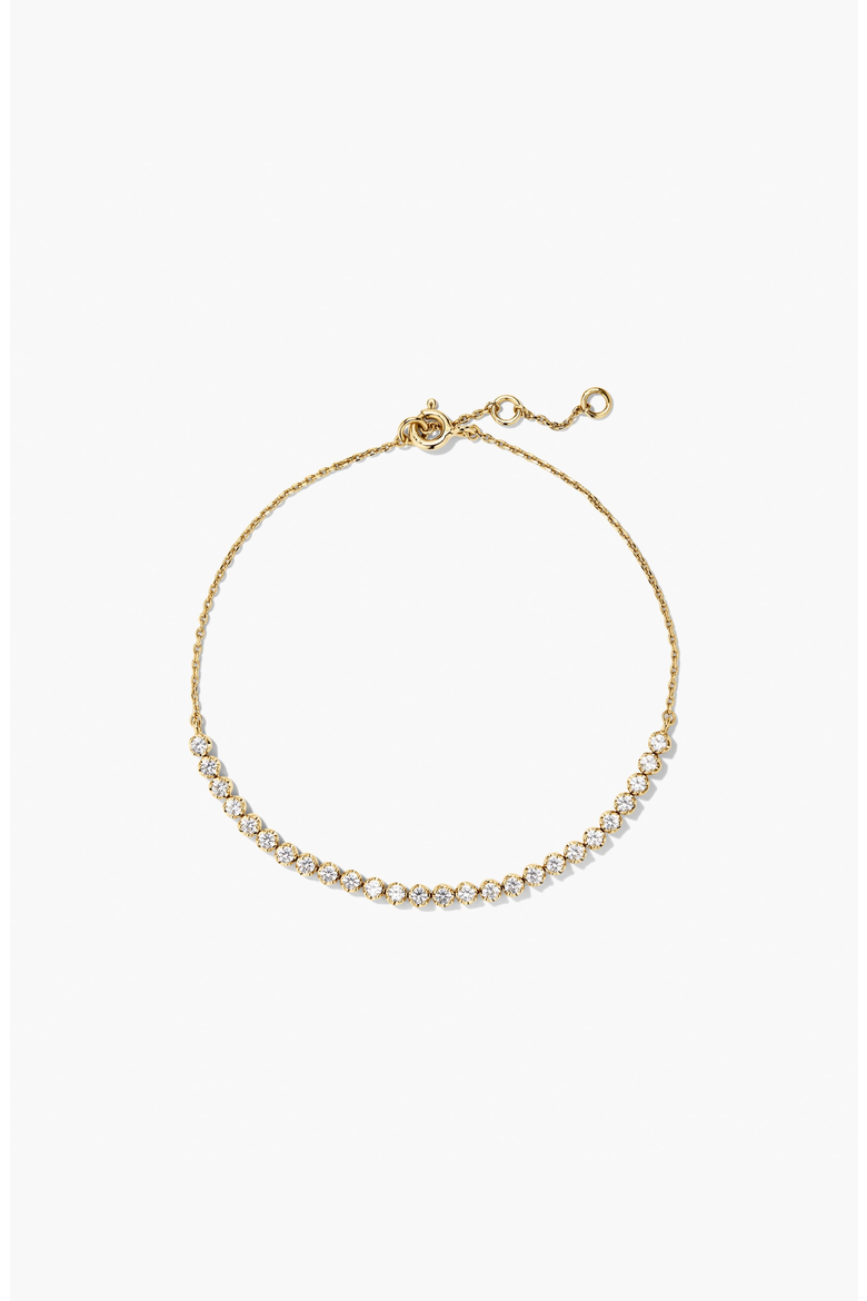 Lab Grown Sapphire Half Tennis Bracelet, Main, color, Lab Grown Sapphire