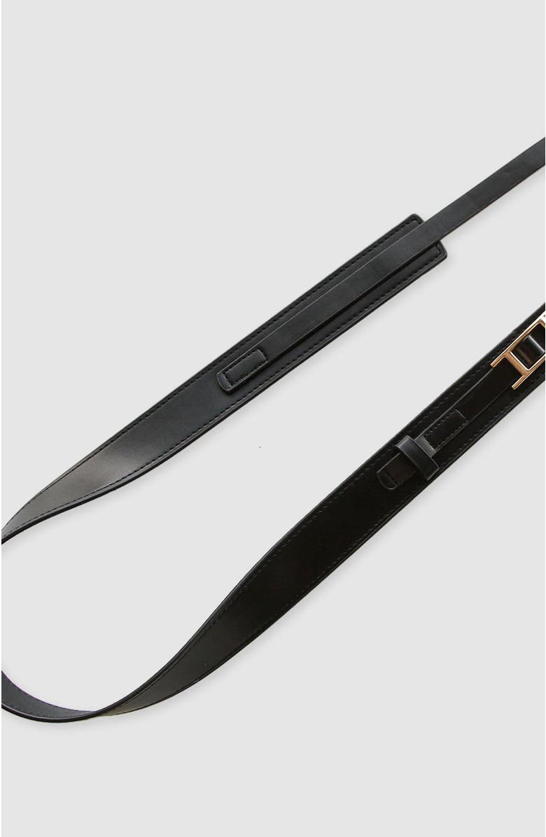 Belle & Bloom Just A Crush Belt, Alternate, color, Black