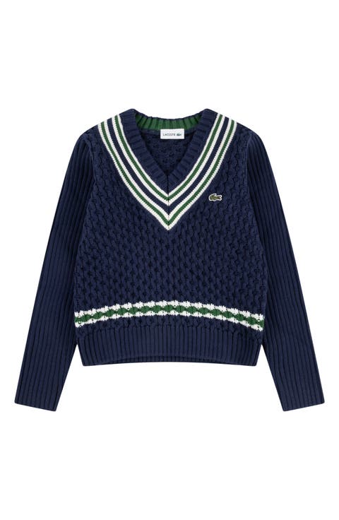 Kids' Brushed Rib Sweater (Big Kid)