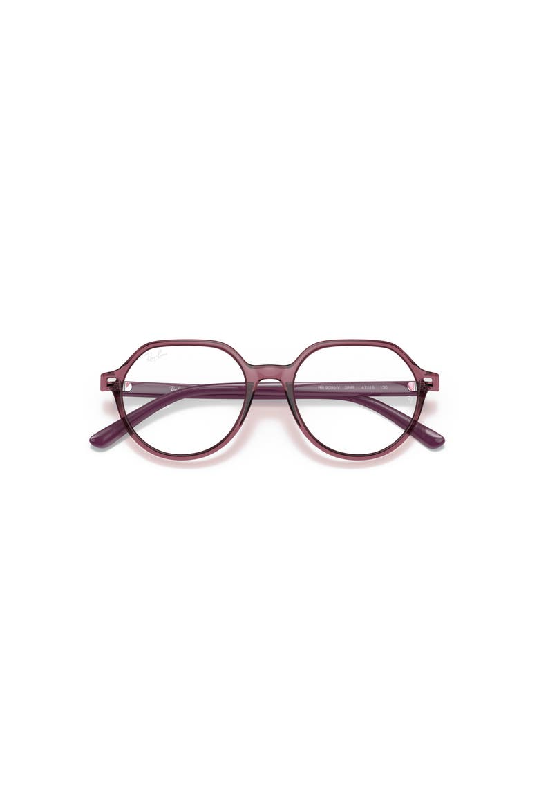 47mm Square optical glasses, Alternate, color, Pink