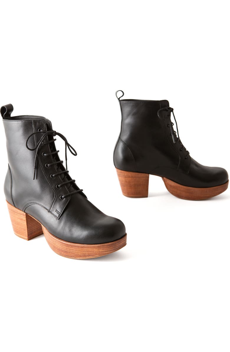Fortress Bernadette Lace-Up Platform Boot, Alternate, color,