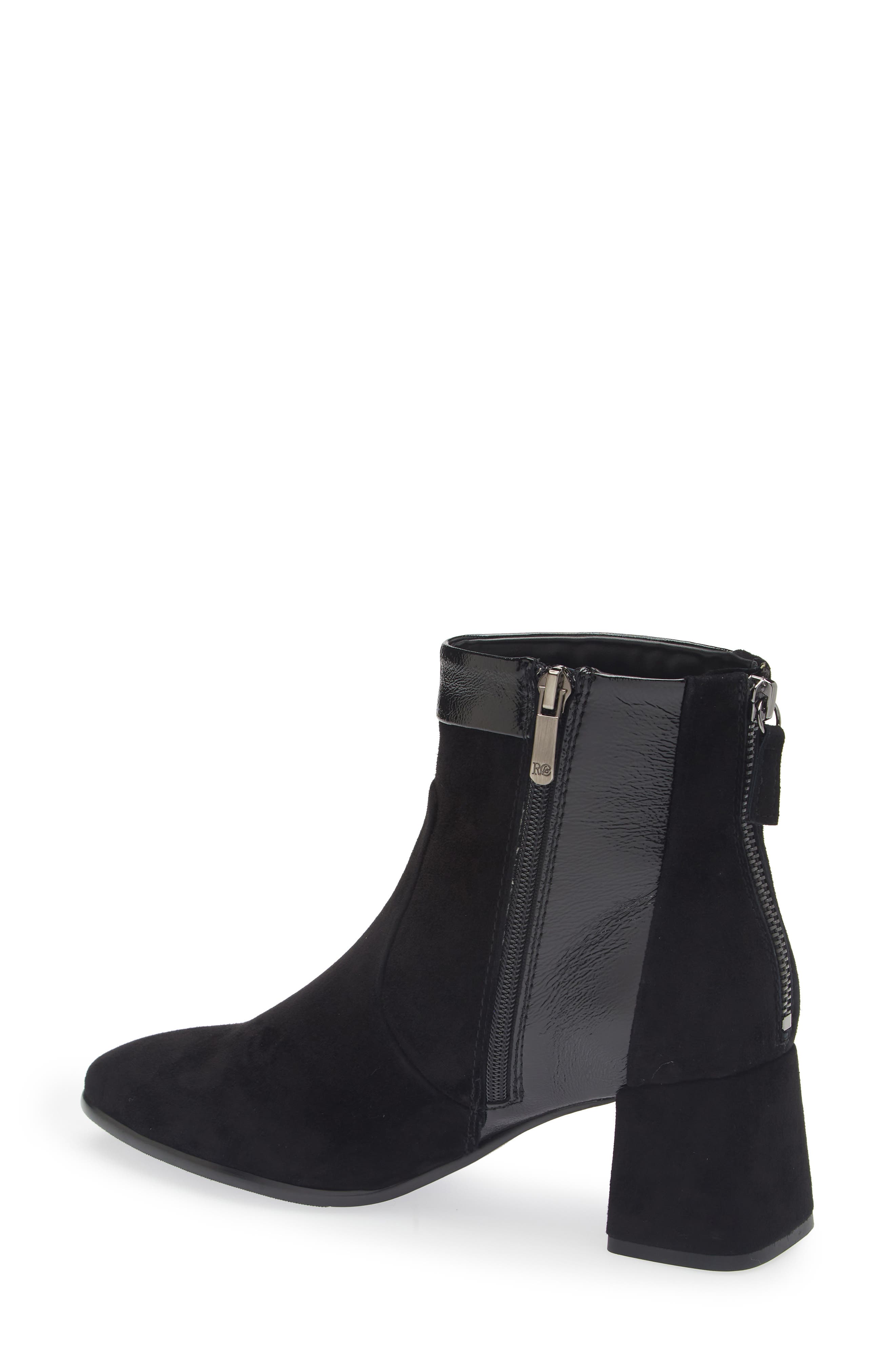 Regarde Le Ciel Millie Block Heel Bootie, Alternate, color, Etna/ Naplak Black