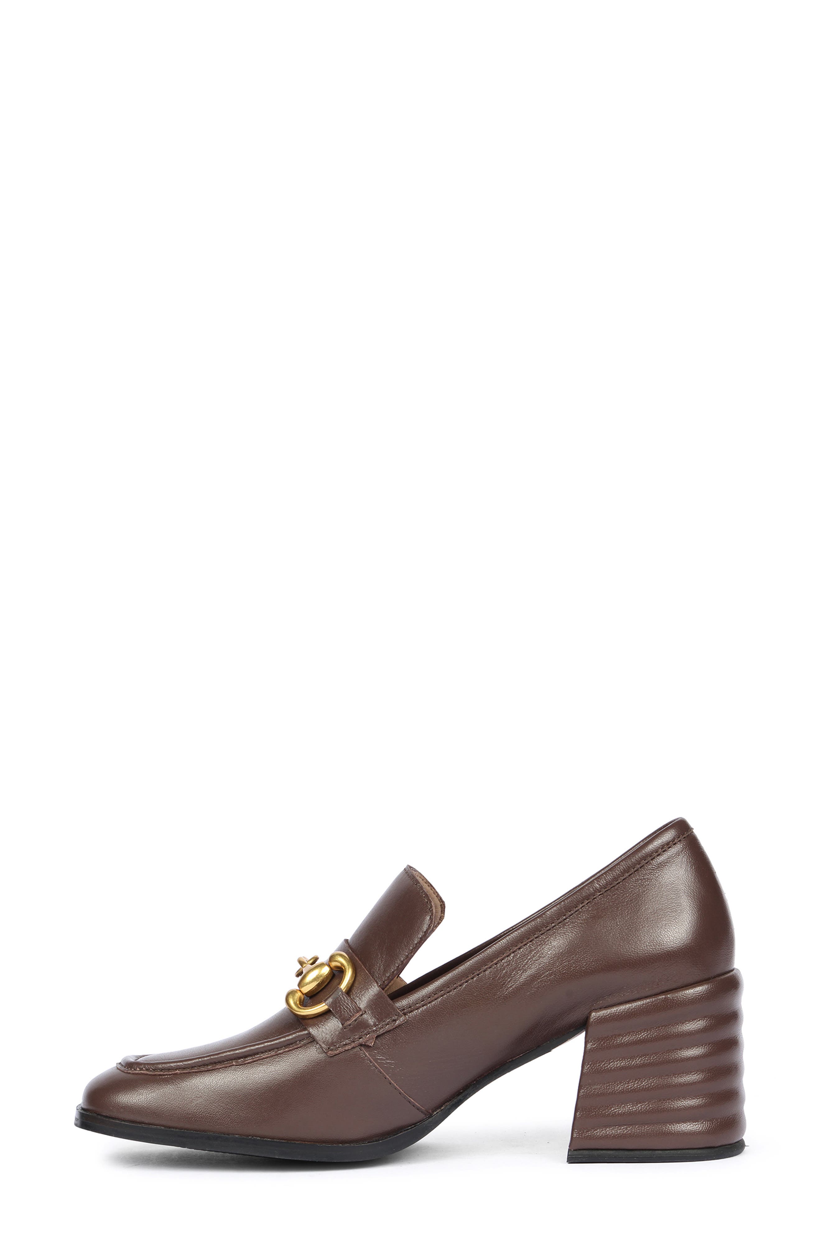 SAINT G Isha Loafer Pump, Alternate, color, Coffee
