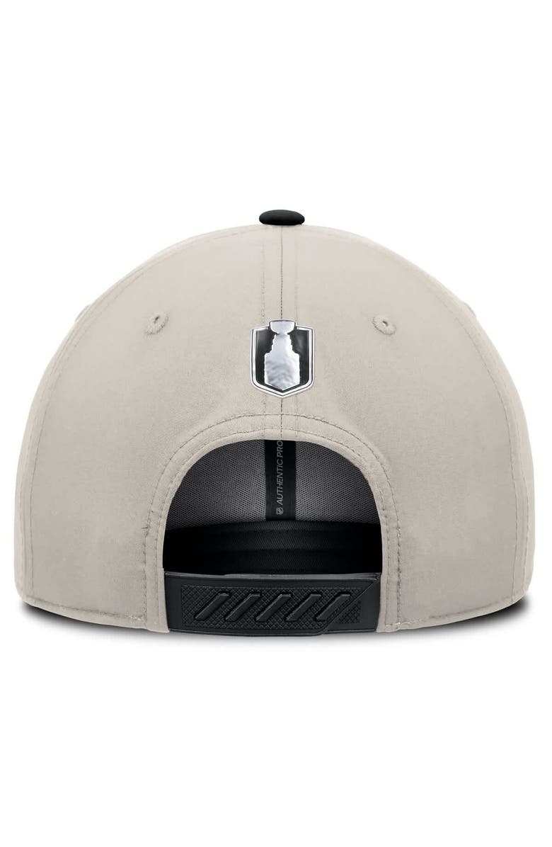 FANATICS Men's Fanatics Black/Gray Washington Capitals 2025 Metropolitan Division Champions Locker Room Adjustable Hat, Alternate, color, Black