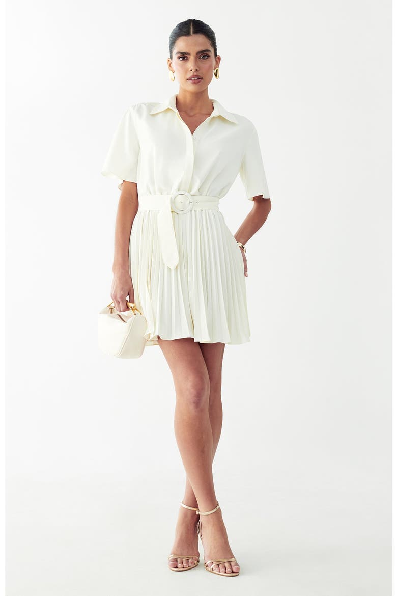 Mckenzi Mini Dress, Alternate, color, Cream