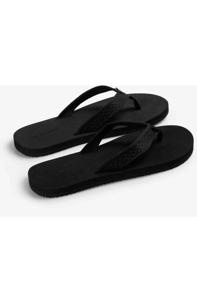 Scalpers Patterned Flip Flop, Alternate, color, Black