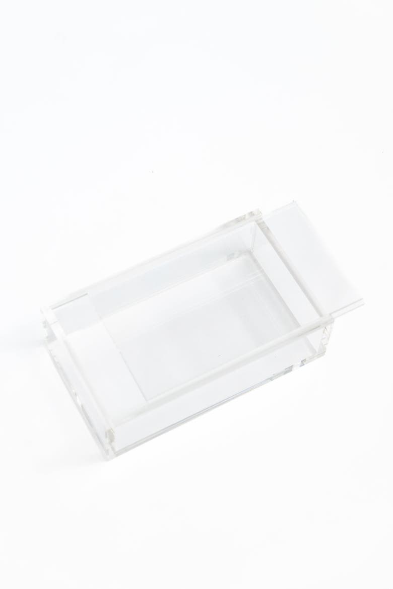 Mahjong Tile Display Box, Main, color, Clear / no color
