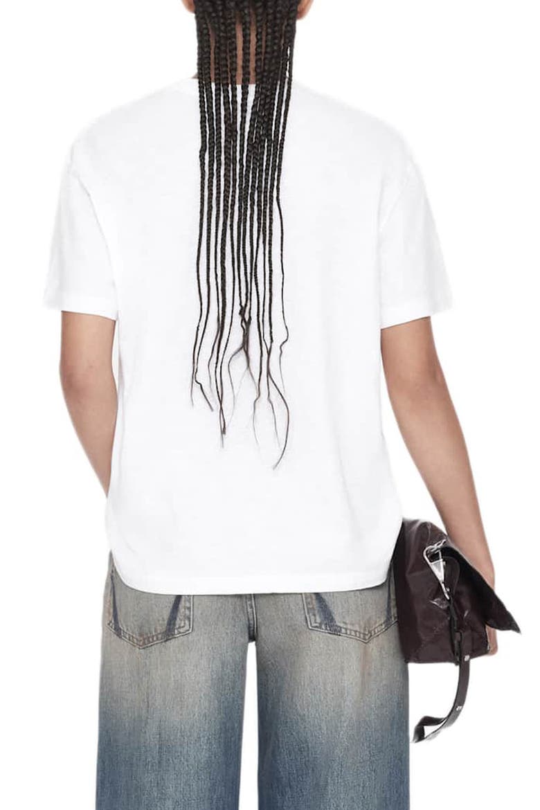 Addi Cotton T-Shirt, Alternate, color, OPTIC WHITE