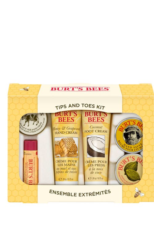 Burt's Bees Tips & Toes Kit In Transparent