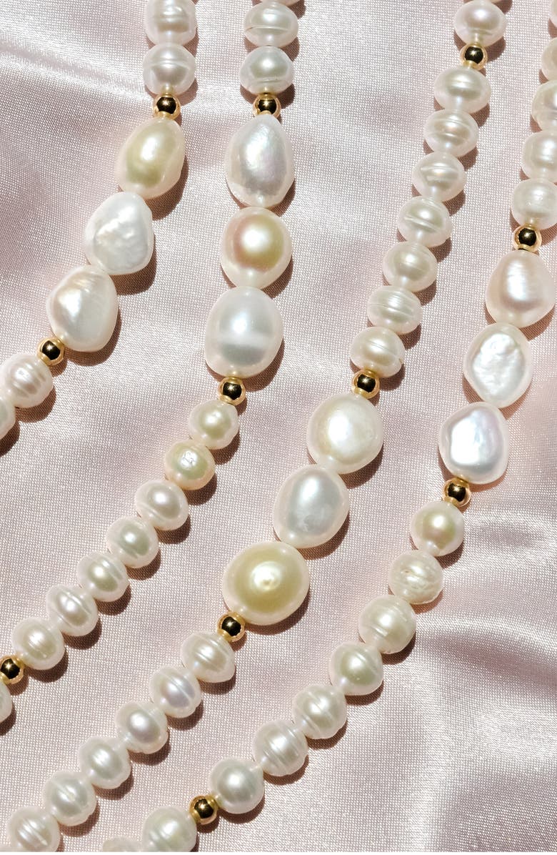 Set & Stones Coco Pearl Necklace, Alternate, color, 