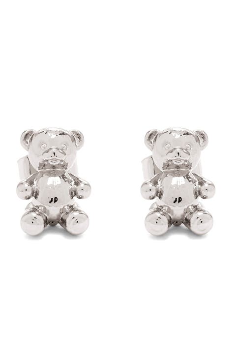 Teddy Bear Stud Earrings