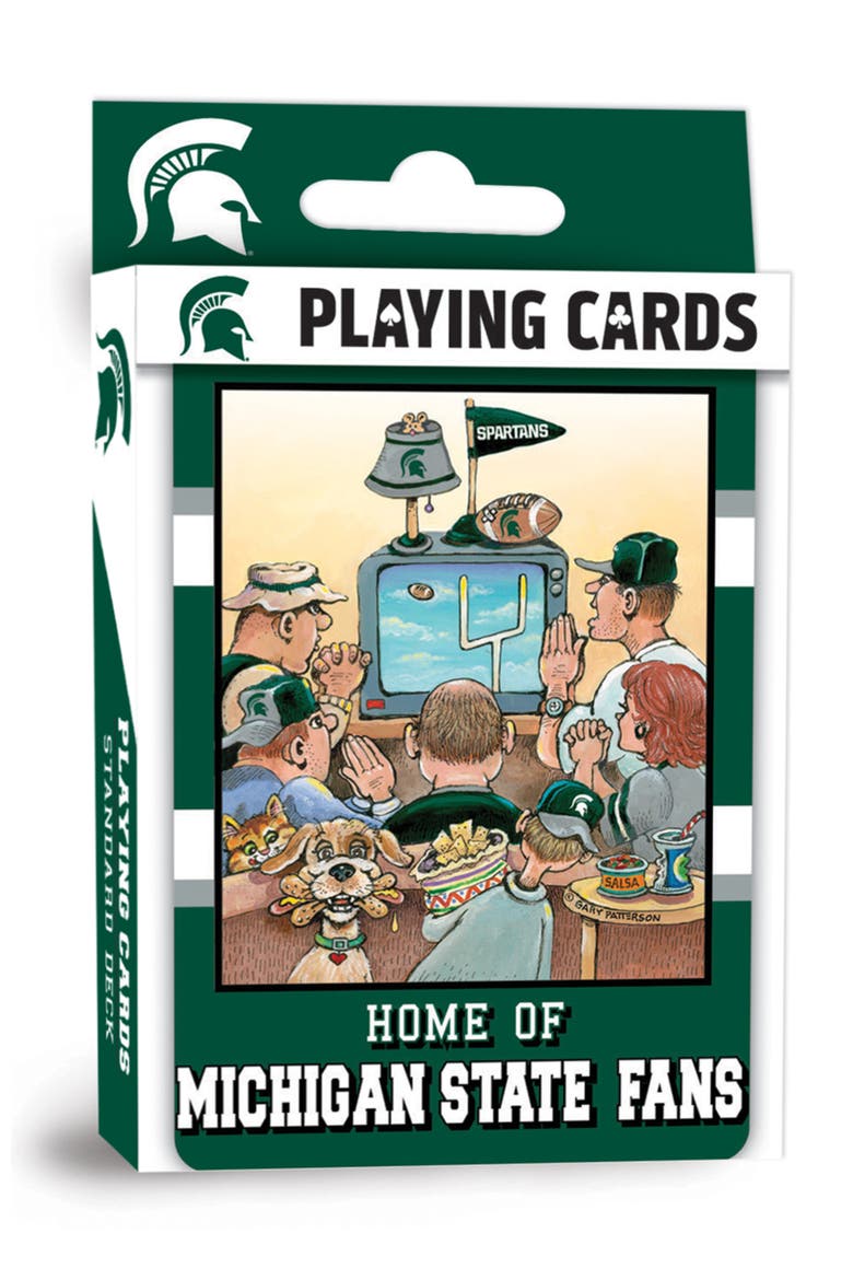 Michigan State Fan Deck Playing Cards, Main, color, Multicolor