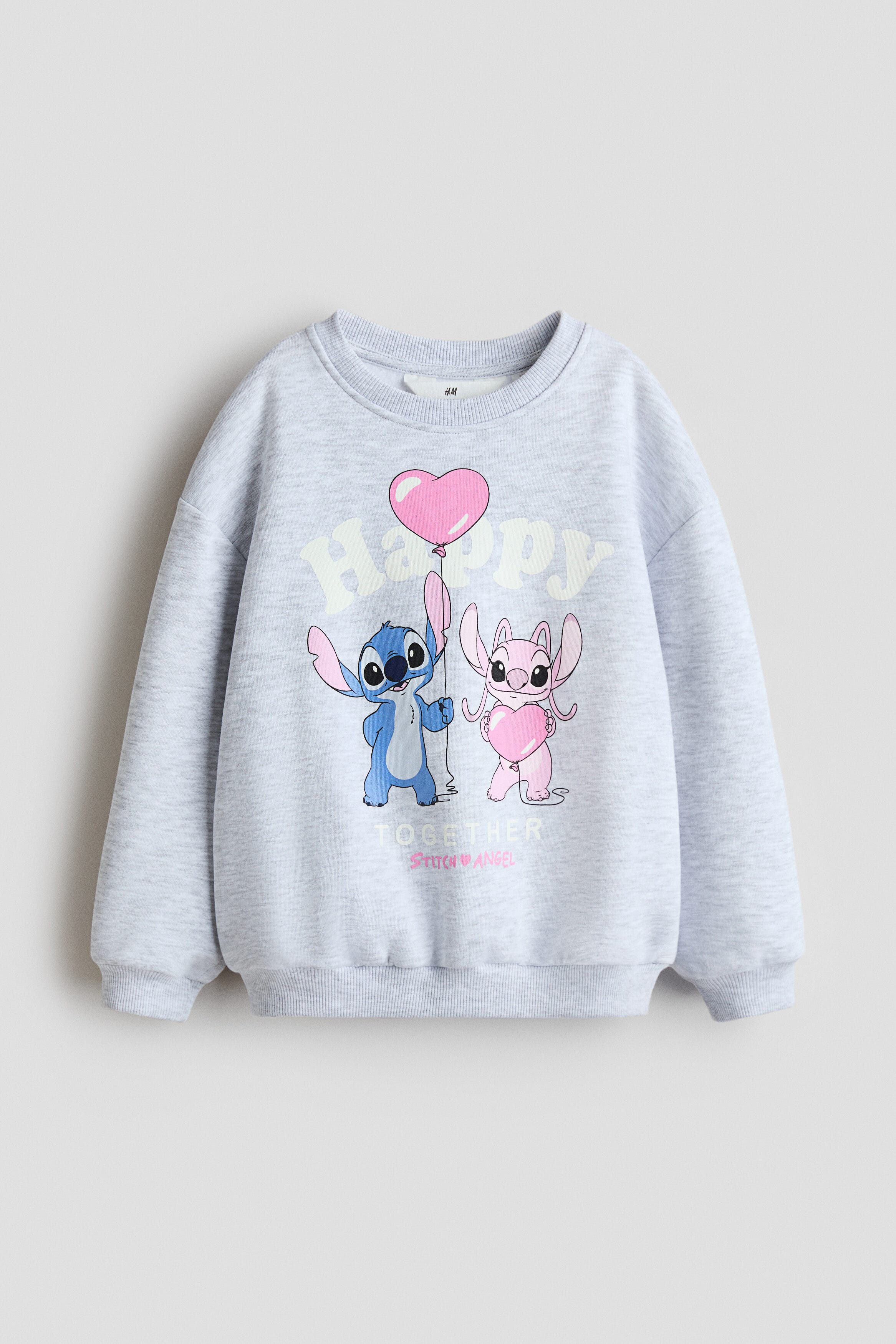 Gray melange/Lilo & Stitch
