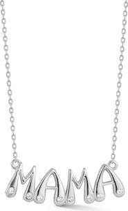 GLAZE JEWELRY Mama Pendant Necklace