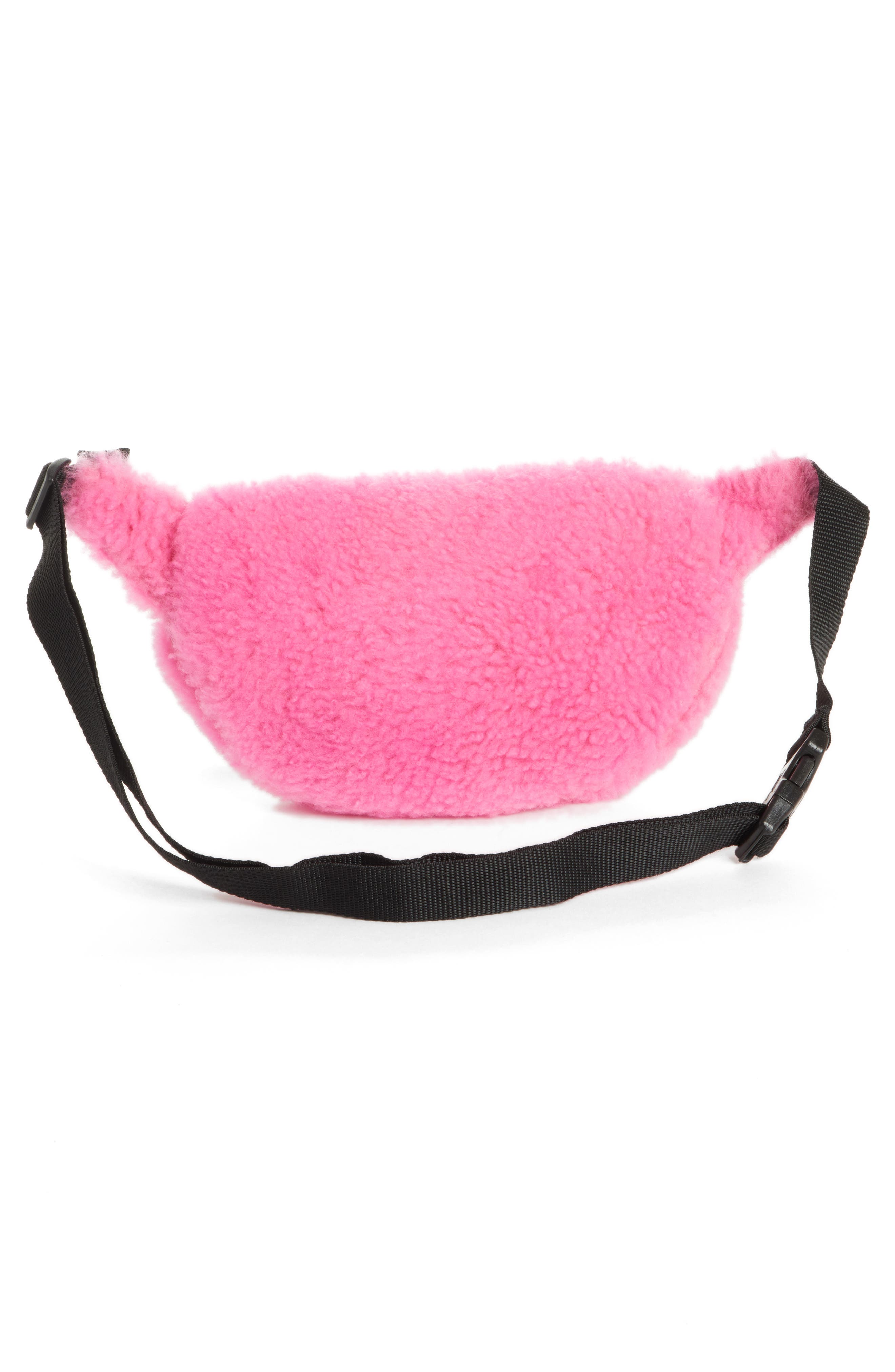 Ashley Williams Genuine Shearling Belt Bag, Alternate, color, 