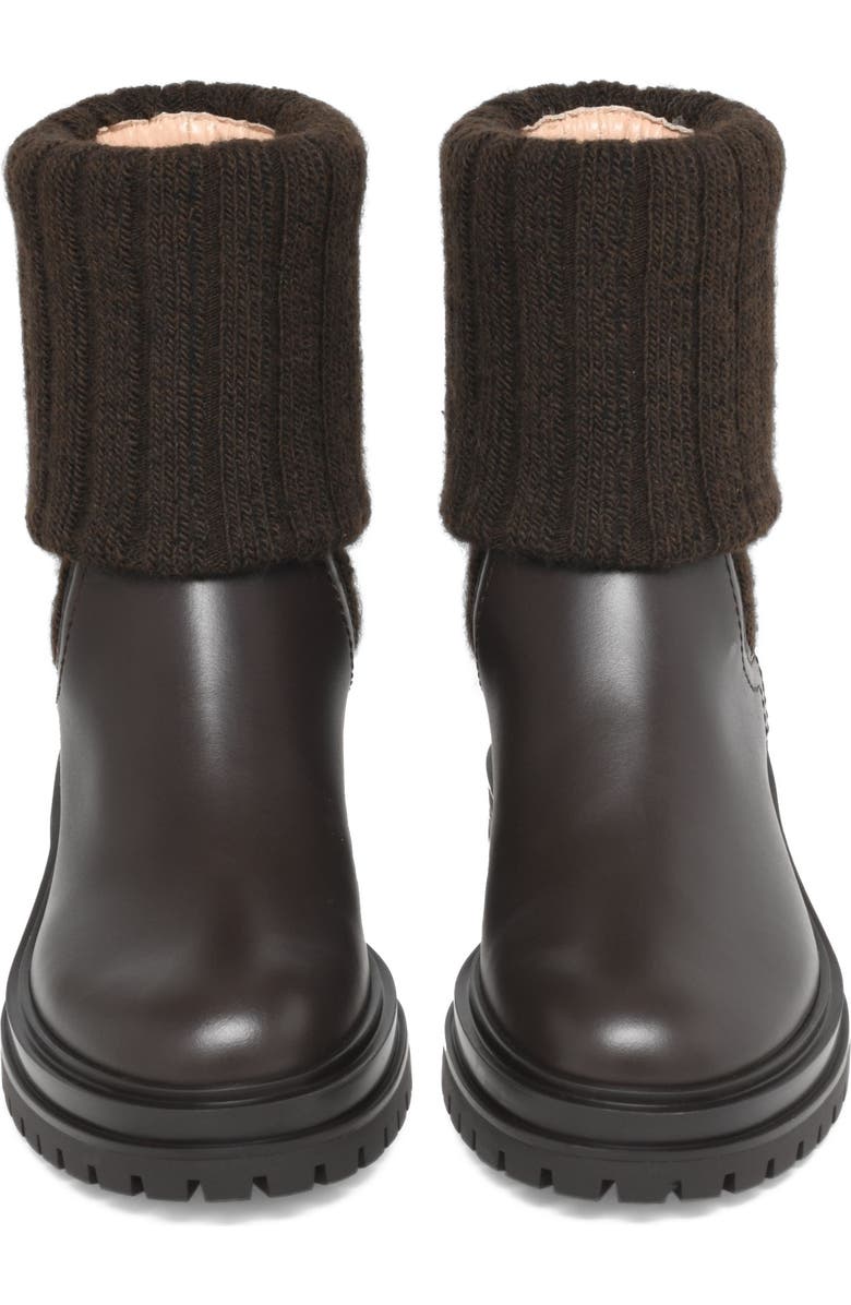 Gianvito Rossi Tenney Bootie, Alternate, color, Brown Fabric And Nappa